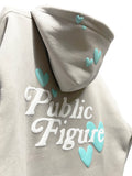 Public Figure London Heart Drop Oversized Hoodie