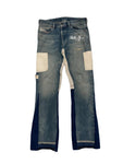 Combat Flared Jeans