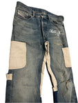 Combat Flared Jeans