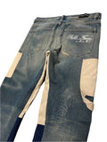 Combat Flared Jeans