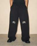 "GOTH KNEES LOGO" Baggy Bottoms