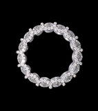 The "BIG HOMIE" Micro Pave Brilliant Round Cut Band