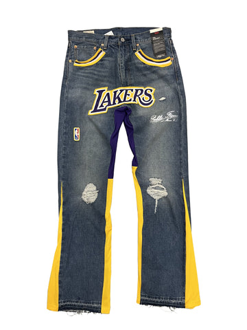 Basketball Flared Jeans