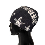 PUBLIC FIGURE LONDON Chrome Stars Mohair Beanie