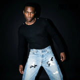 SHINY STAR STUD Waffle Long Sleeve Top