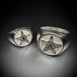 "CHROME STAR" Silver Championship Ring