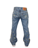 GOLD LEAF JEANS