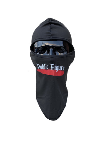 Red Stripe Logo Balaclava Ski Mask