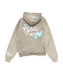 Public Figure London Heart Drop Oversized Hoodie